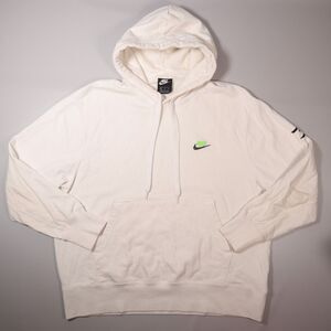 Nike Russel Wilson Mens XL Heavyweight Fleece Hoodie DA0023 White